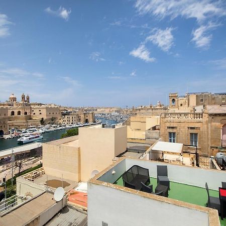 Traditional & Modern Maltese Townhouse - Rooftop Terrace And Sea Views, Close To Birgu Waterfront Cospicua Dış mekan fotoğraf