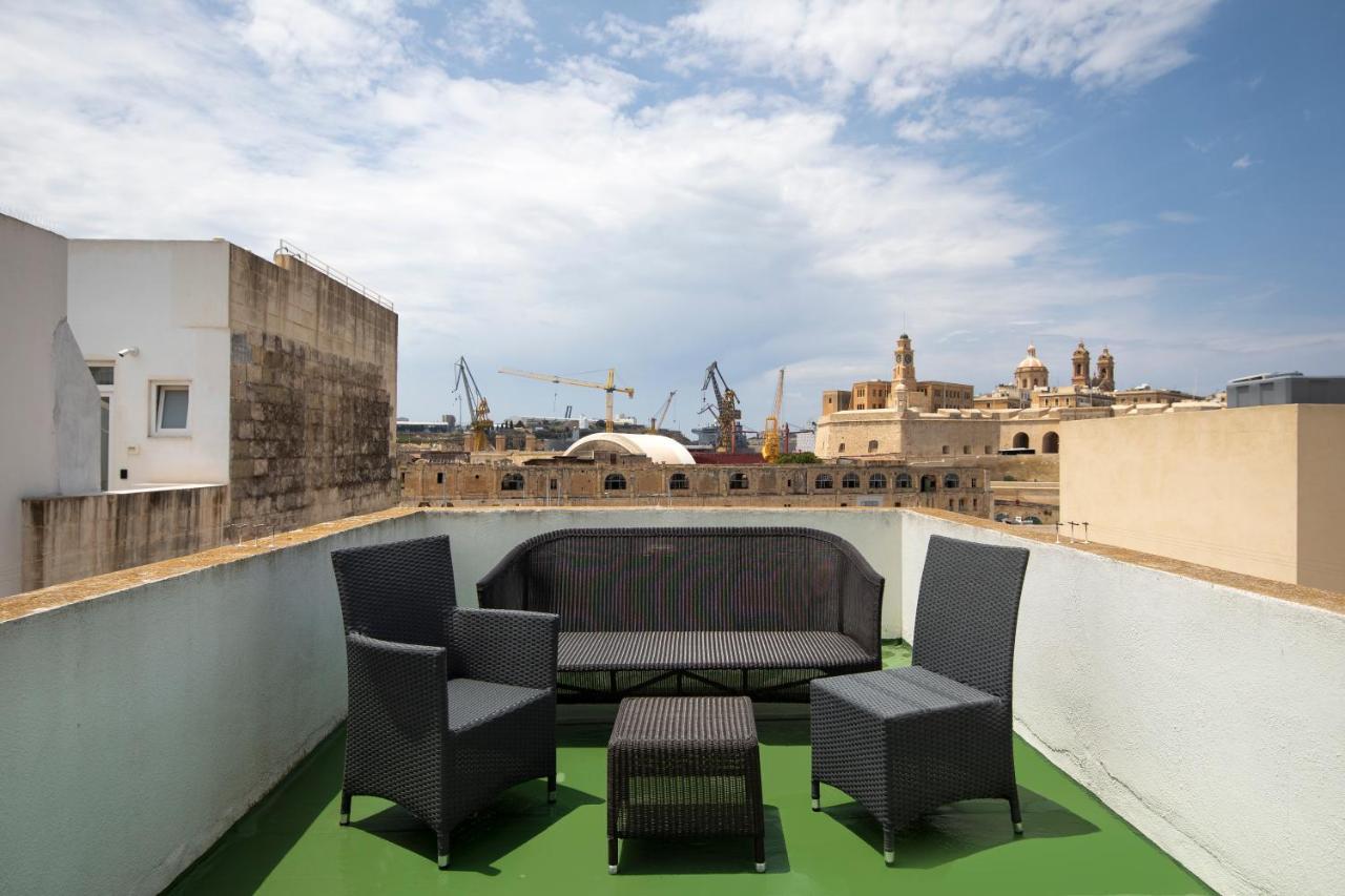 Traditional & Modern Maltese Townhouse - Rooftop Terrace And Sea Views, Close To Birgu Waterfront Cospicua Dış mekan fotoğraf
