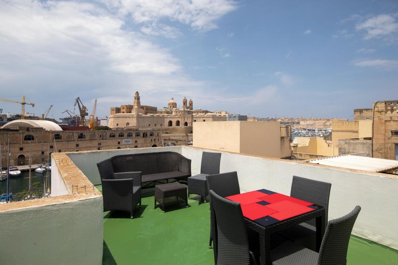 Traditional & Modern Maltese Townhouse - Rooftop Terrace And Sea Views, Close To Birgu Waterfront Cospicua Dış mekan fotoğraf
