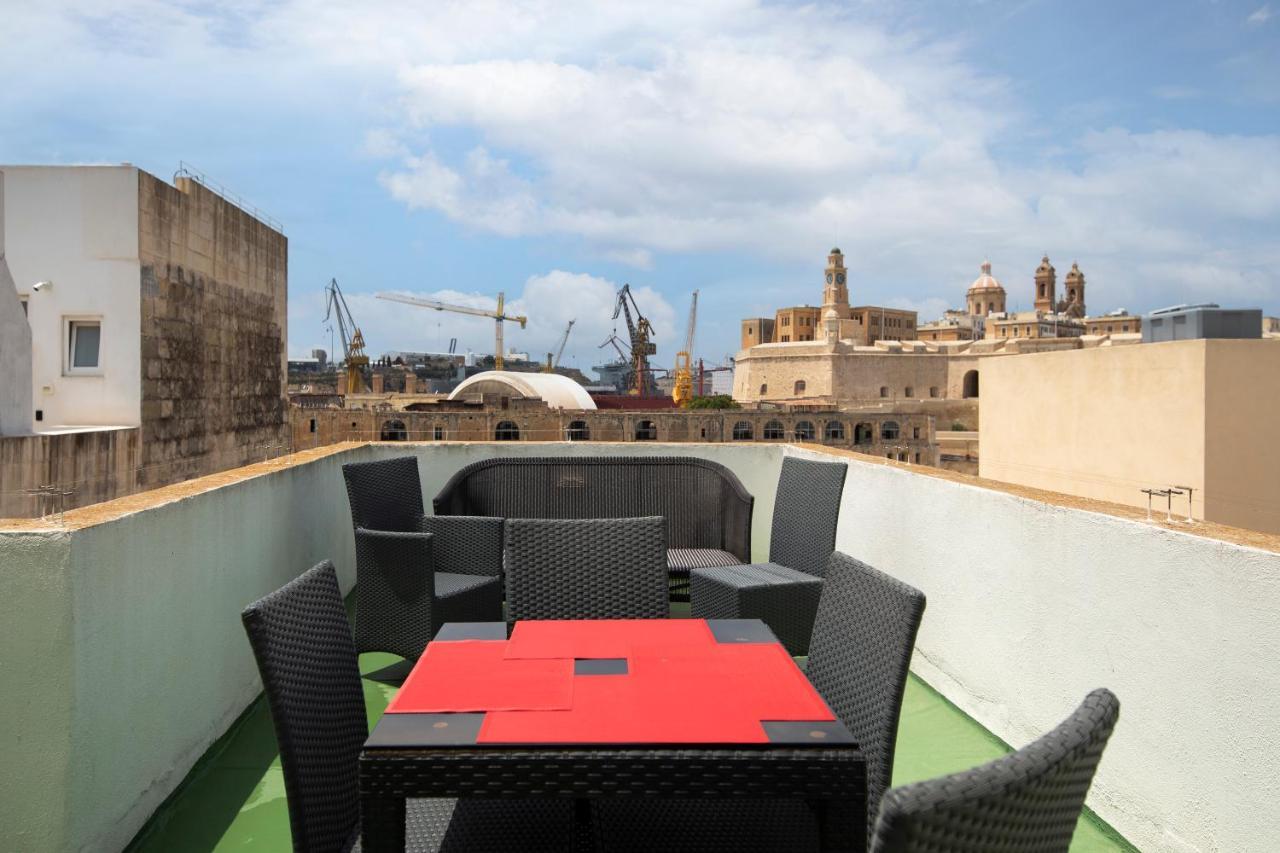 Traditional & Modern Maltese Townhouse - Rooftop Terrace And Sea Views, Close To Birgu Waterfront Cospicua Dış mekan fotoğraf