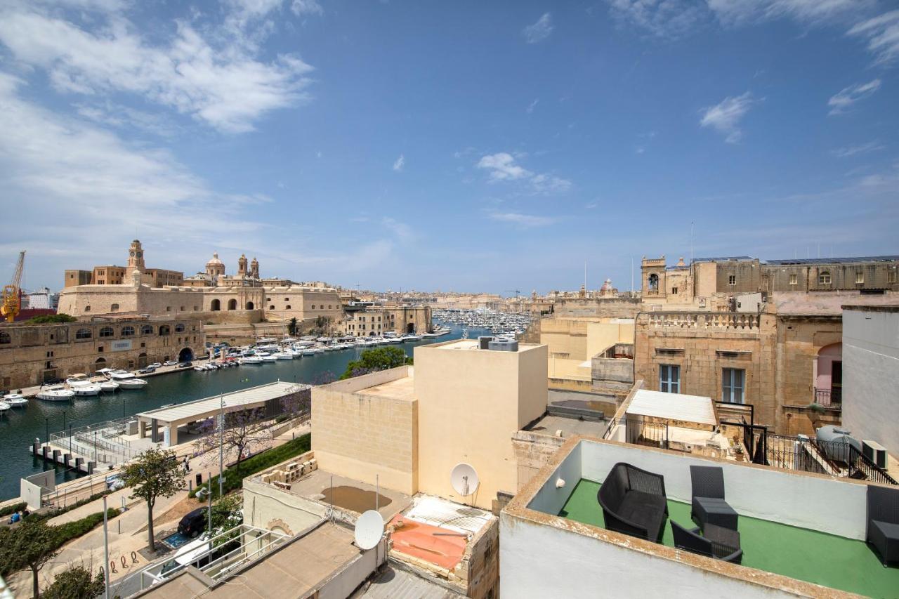 Traditional & Modern Maltese Townhouse - Rooftop Terrace And Sea Views, Close To Birgu Waterfront Cospicua Dış mekan fotoğraf