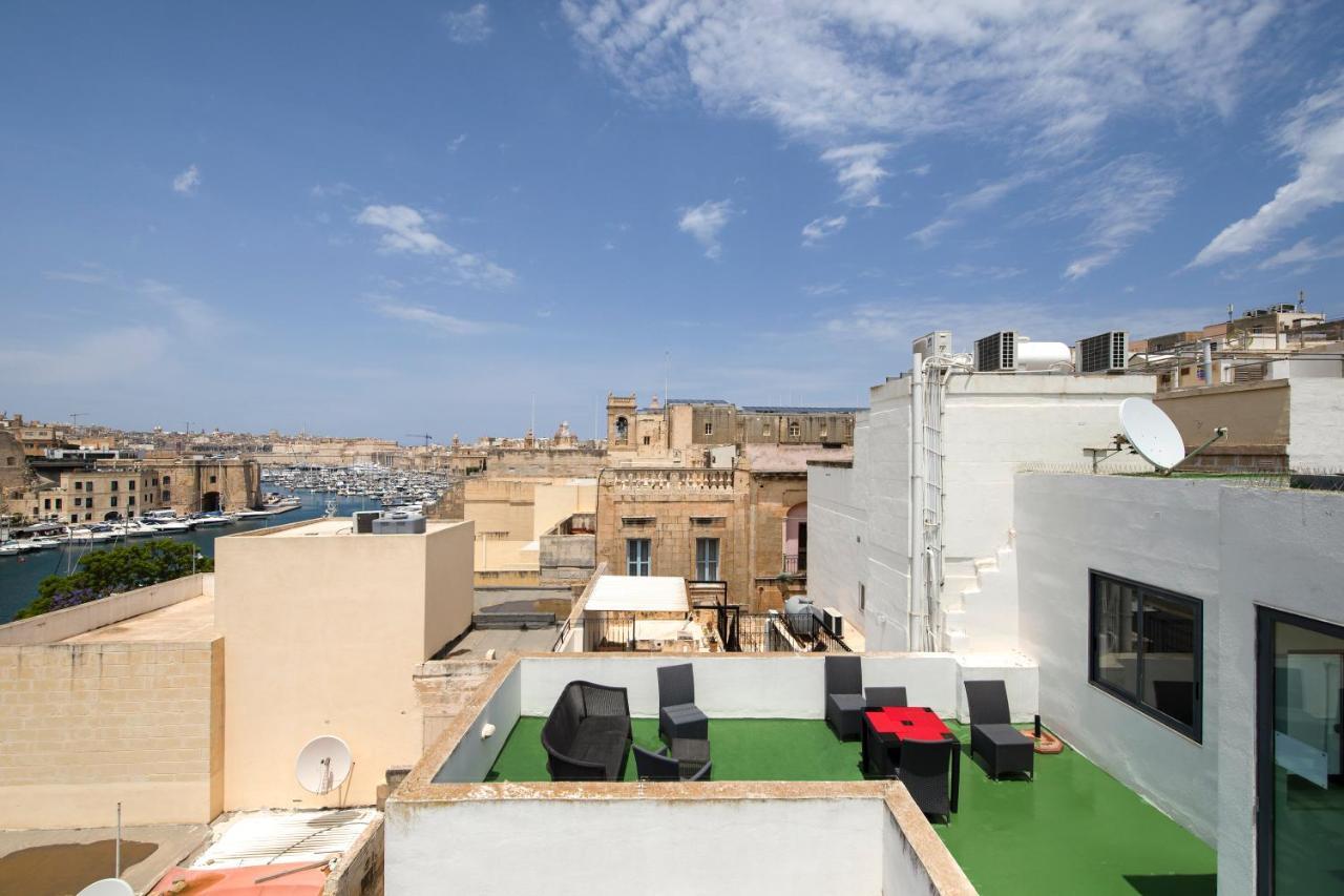 Traditional & Modern Maltese Townhouse - Rooftop Terrace And Sea Views, Close To Birgu Waterfront Cospicua Dış mekan fotoğraf